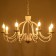 Jil chandelier 8xe14 40w is white 75x75x42-100 cm Bayerlux