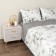 A set with a blanket euro Sofi de Marko "Massimo", size 230x250 cm, 200x220 cm, 50x70 cm - 2 pcs