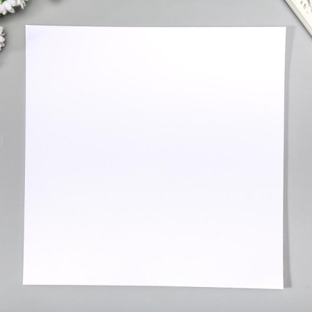 Scrapbooking paper mr.painter "First Snow" 30.5x30.5 cm 216g/m2