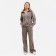 Women's suit (sweater/pants), beige color, size 44
