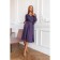 Women's dress, size 44, purple color 5571