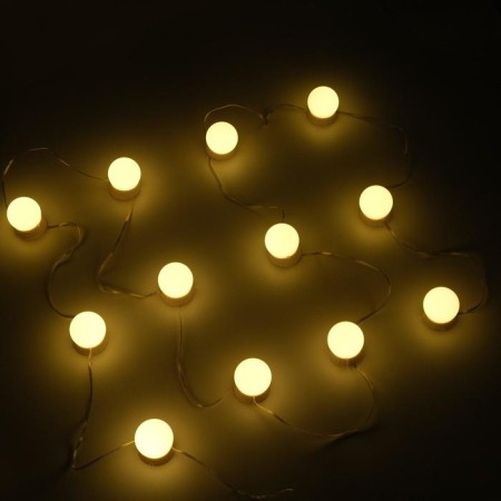 A set of lamps for the mirror backlight, 12pcs, controller, from USB, 3000 - 6500k-3