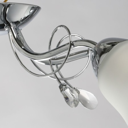 Monica chandelier, size 64x17.5x64 cm, 200W 5XE14 IP 20-5