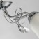 Monica chandelier, size 64x17.5x64 cm, 200W 5XE14 IP 20