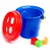 Bucket sorter, blue color