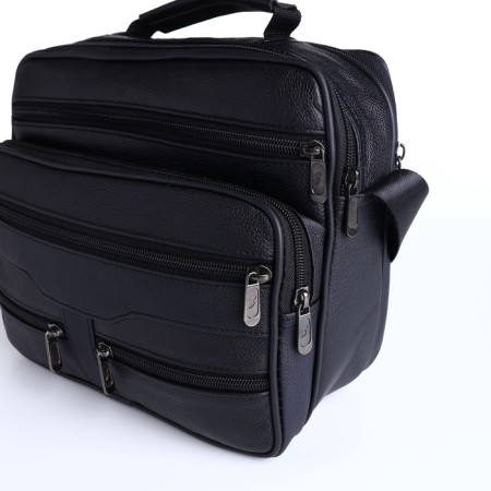 Male bag, black color-4