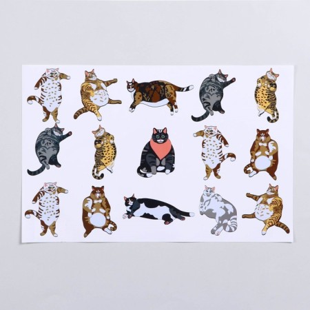 Rug for a bowl "Pigger" 43 x 28 cm "FAT CAT"-3