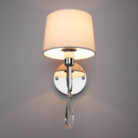Wall lamp EUROSVET MADERA 10127/1, E14, 1x40W, 250x150x340 mm, chromium color-2