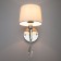Wall lamp EUROSVET MADERA 10127/1, E14, 1x40W, 250x150x340 mm, chromium color