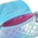 Children's bag on the valve, 6x12x16 cm, adjustable belt, blue mix