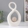 Souvenir ceramics "Infinity and ball" Sand-white 14.5x5x25.5 cm