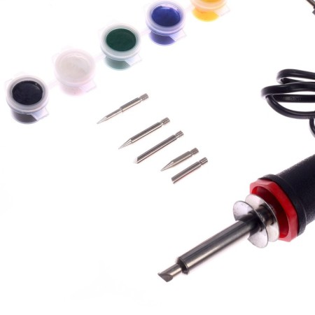 Wood burning device, 6 colors + 5 nozzles-8