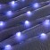 Smart garland “thread” 5 m dews with nozzles “hearts”, IP20, silver thread, 50 LED, remote control, application, glow RGB, USB