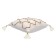 Decorative pillow with brushes and embroidery Geometry Ethnic, size 45x45 cm