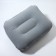 Inflatable pillow 37*28*15cm blue/gray bag