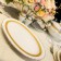 Oval dish Lenardi Annabelle, length 35.5 cm