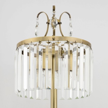 Lapel -Decorative lamp Citilux "Inga" CL335833 27x27x56 cm, 3x60W, E14, brown color-17