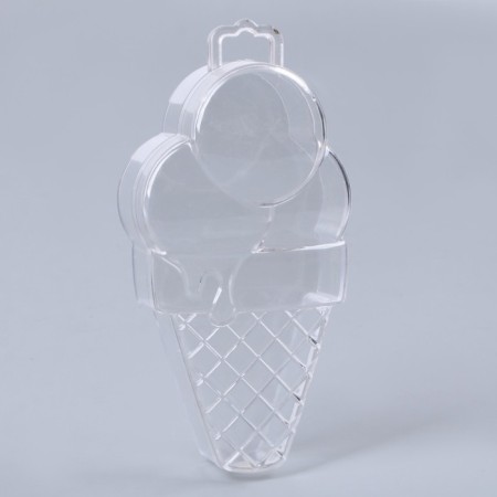 The basis for creativity and decoration "Ice Cream Horn", a set of 3 pcs., Size 1 pc. - 14 × 7 × 3.5 cm-1