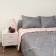 Bed linen euro "Massimo" with a blanket, size 230x250 cm, 200x220 cm, 50x70 cm - 2 pcs