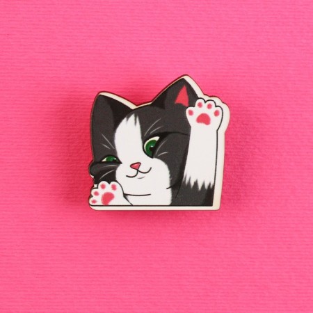 Wooden icon "I have paws", 3 x 2.9 cm-1