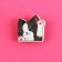 Wooden icon "I have paws", 3 x 2.9 cm