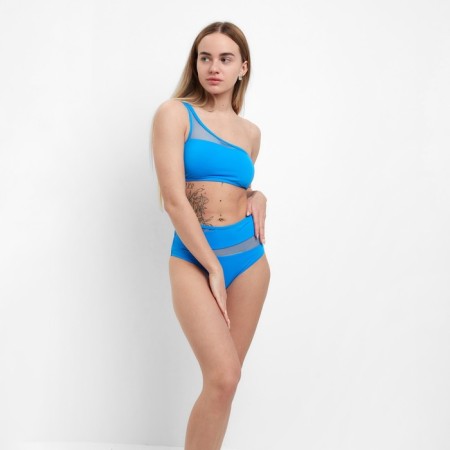 Separate swimsuit, blue color, size 50 (44)-4