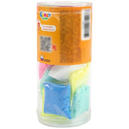 Light Crazy Clay plasticine, NEON (Mini) Tutti-Frutti set-6