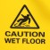 Cleaner trim for cleaning with mechanical horizontal spin (plastic mechanism) 31 l, yellow color