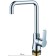 Kitchen mixer Rush Tenerife TE2835-23, single-leaf, with swiveling, chrome