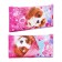 Penal soft, 1 compartment, 110 x 205 mm, flat, Hatber "Cute puppy" Pink NPK_63173