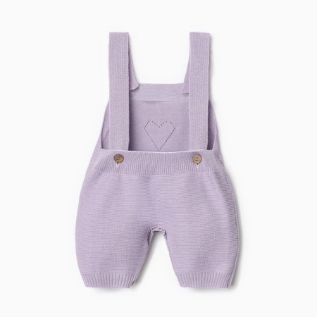 Combine Knitted Minaku, height 74-80, lavender color-4