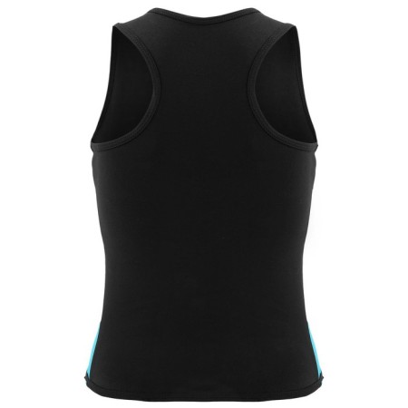 T-shirt for gymnastics and dancing Grace Dance, p. 38, black color/turquoise-6