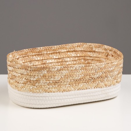 Stellazhnaya basket "Scandy", 29x19x12 cm, milk