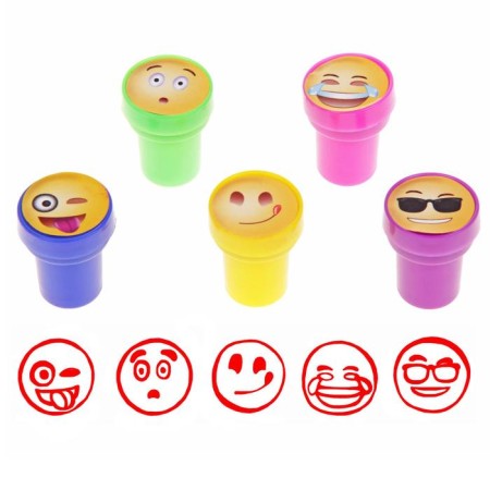 Printing Color "Smiles", set of 5 pcs., D = 2 cm-1