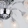 Gabriella 8x60W E27 chandelier chrome