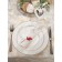 Ashberry tablecloth 140x150 cm, twigs, beige