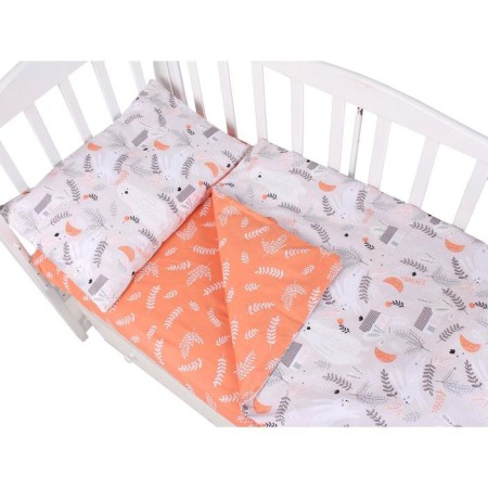 Bed linen baby, size 75x125 cm, 112x147 cm, 40x60 cm, print forest, pylin
