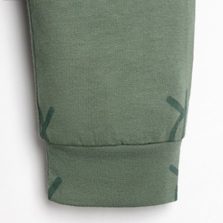 Set: Huds and pants crumb I am "NY", height 80-86 cm, khaki color-8