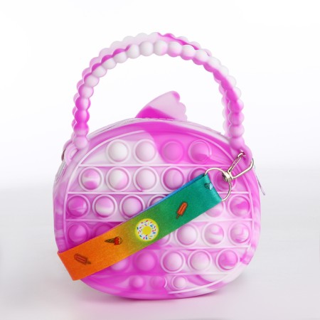 Bag's bag with lightning, lilac color-1