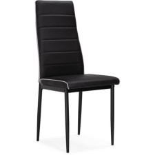STULL OF THE METALAL CARCAS DC2-001 Metal/Ecokuzha, black 41x54x97 cm