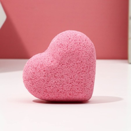 The bathtub bomb "Relations", 130 g, raspberry aroma, pure happiness-1