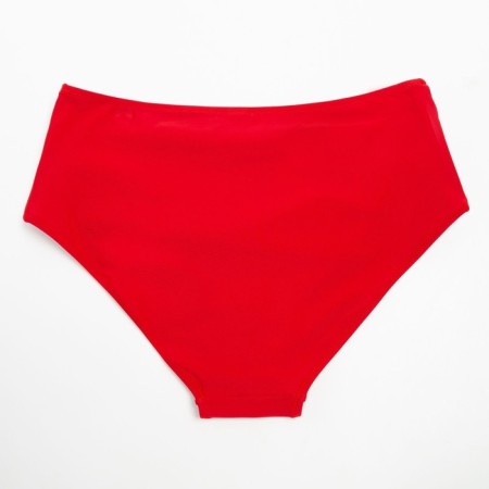 Female women's swimming trunks are high, burgundy color, size 50-8