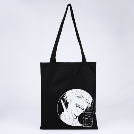 Bag Schoper "Anime", 35x0.5x40 cm, department without lightning, without lining, black-1