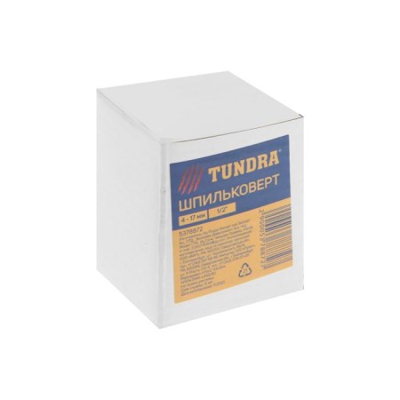 Tundra spilled, under square 1/2 ", M5 - M18 mm-2