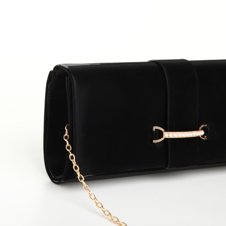 Female bag on a magnet, black color-3