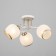 Frida chandelier 3he27 40W white-gold 48x48x26 cm Bayerlux