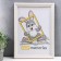 Photo frame plastic L-2 21x30 cm pearl (plastic screen)