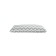 Pillow Orthopedic roller with buckwheat beam, size 20x50 cm, zigzag, color gray color