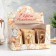 Show Box with candles for the Almaz cake, gold, 30 pcs, 8 cm