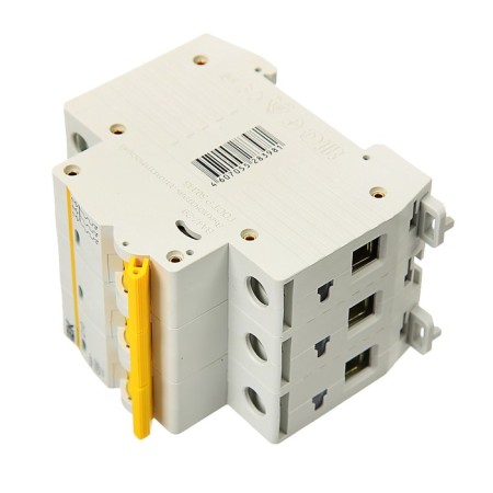 Circuit breaker automatic IEK, VA47-29, 3P, 10 A, 4.5 KA, characteristics C, MVA20-3-010-C 374253-2